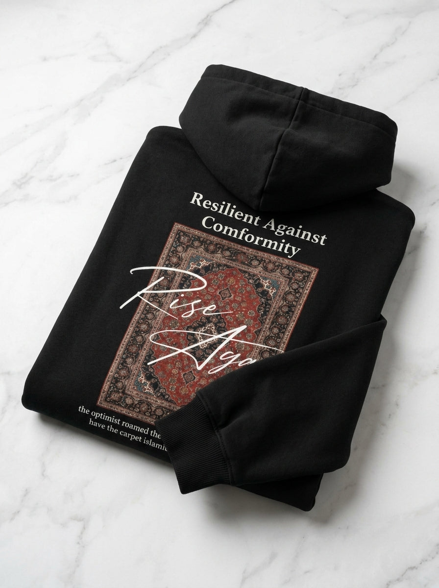 Rise Again Black Hoodie