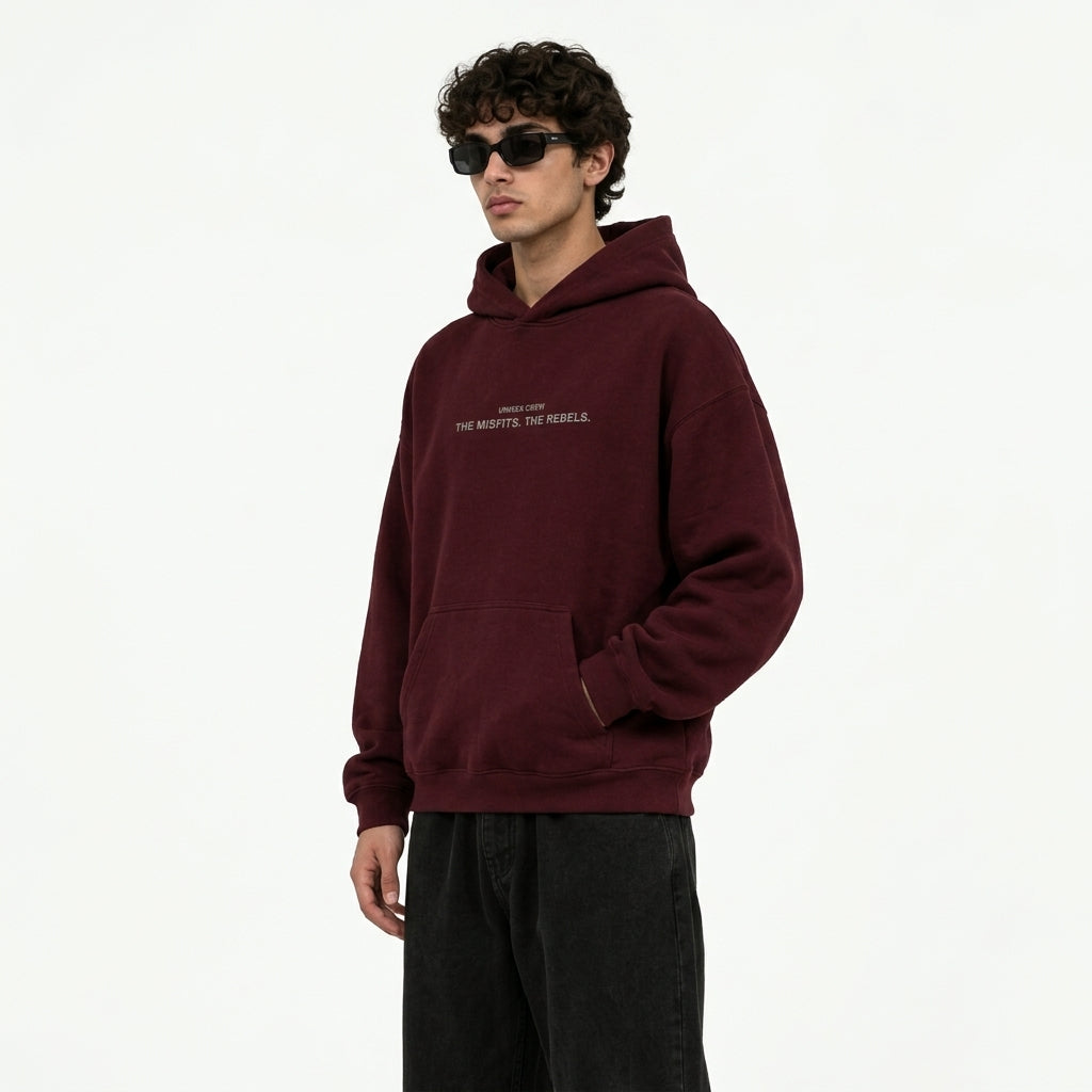 Counter Culture Burgandy Hoodie
