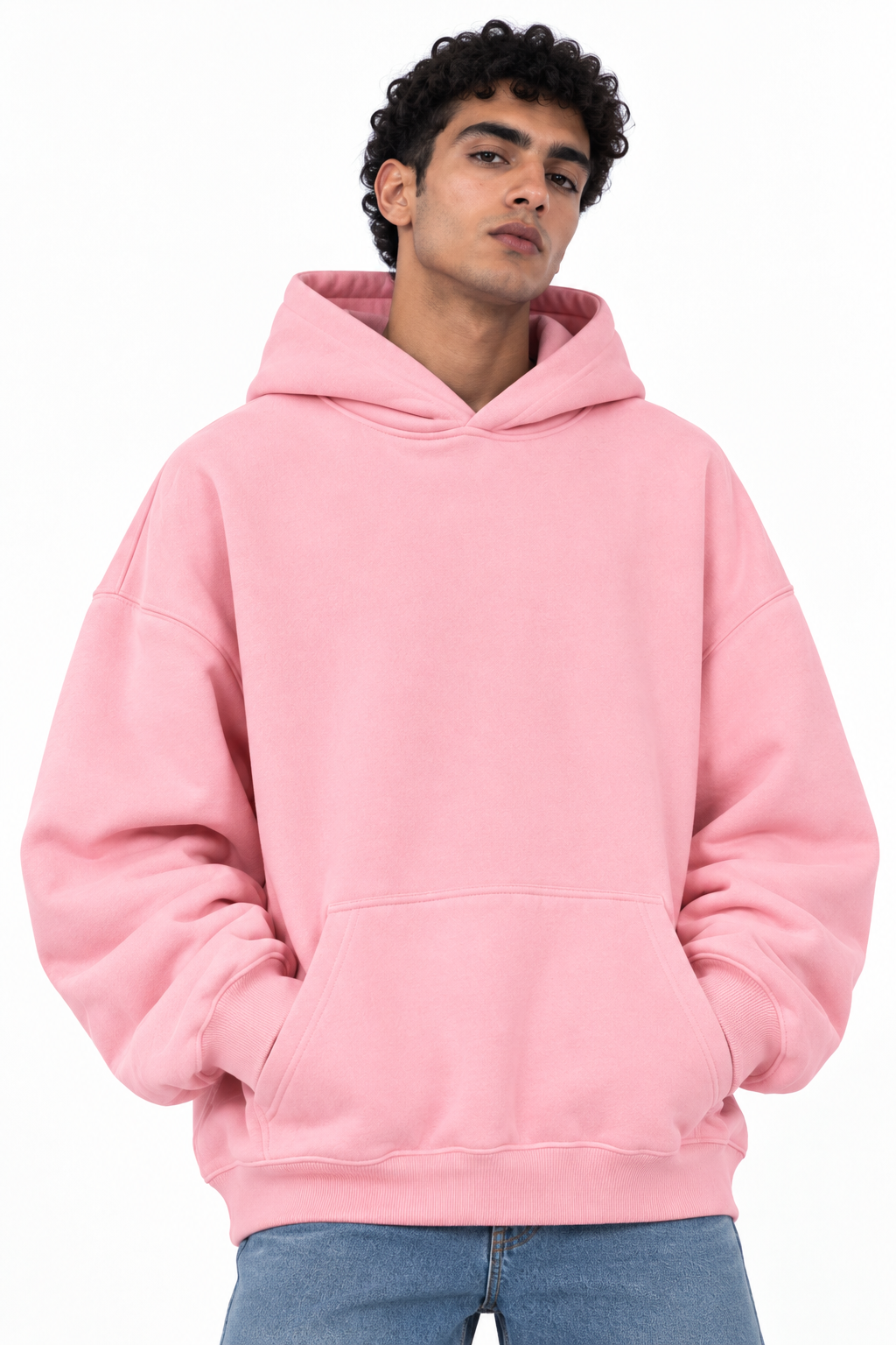 Pink Oversized Hoodie