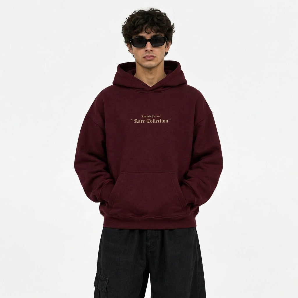 Joker Burgandy Hoodie