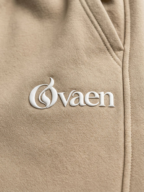 Beige Essential Sweatpants
