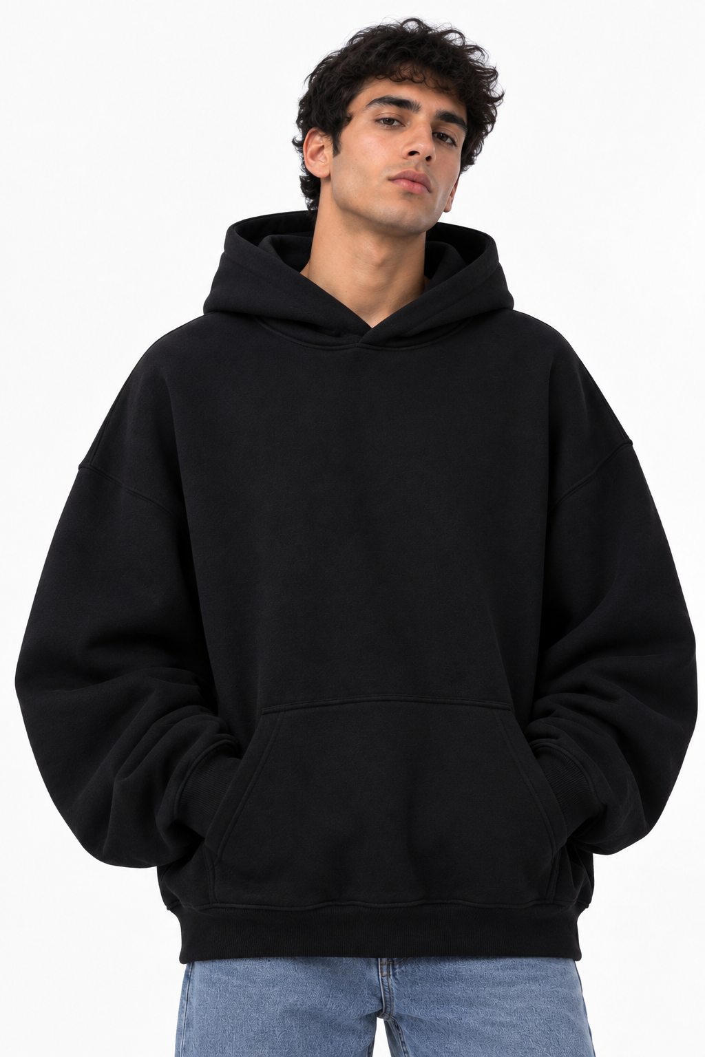 Black Oversized Hoodie