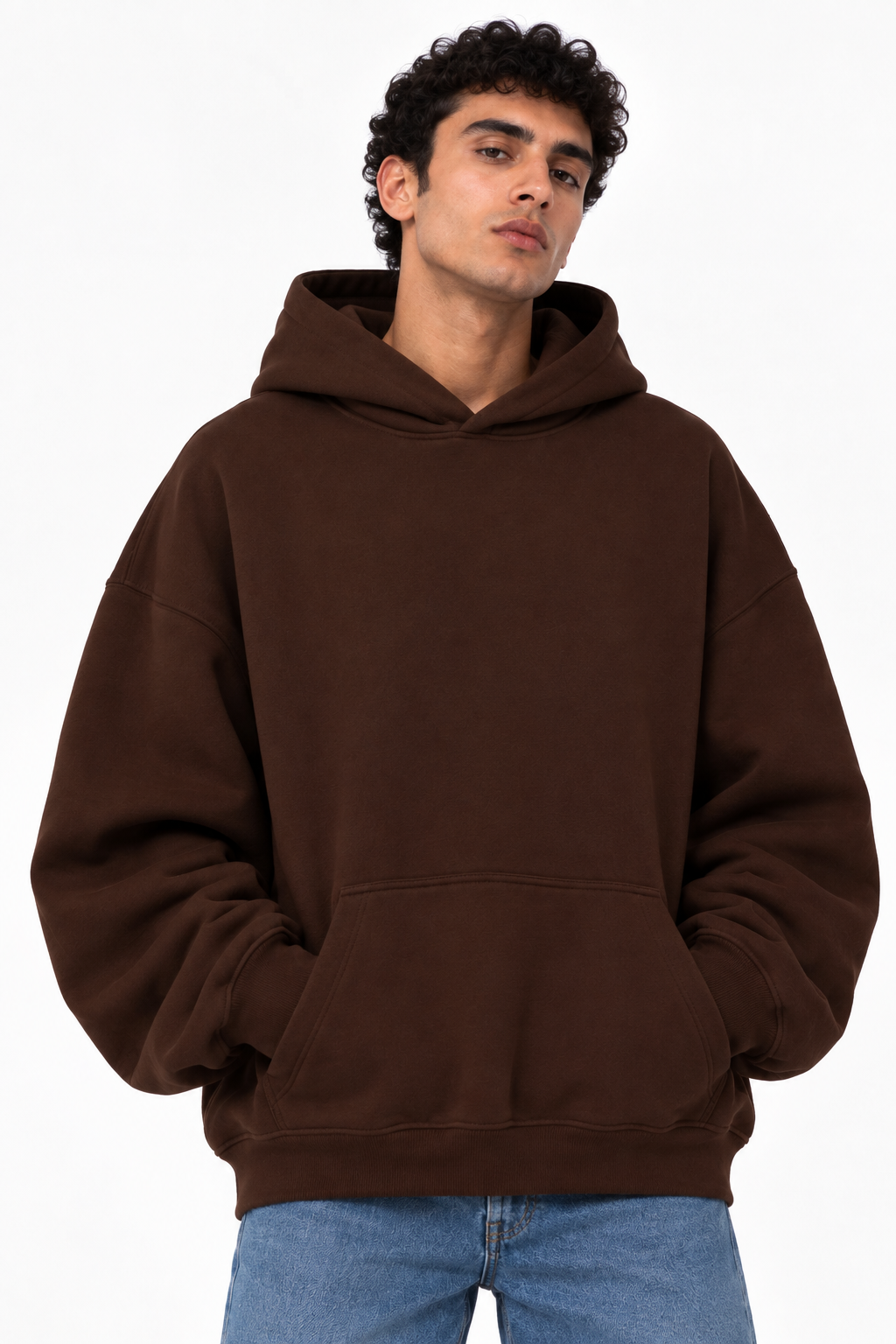 Brown Oversized Hoodie