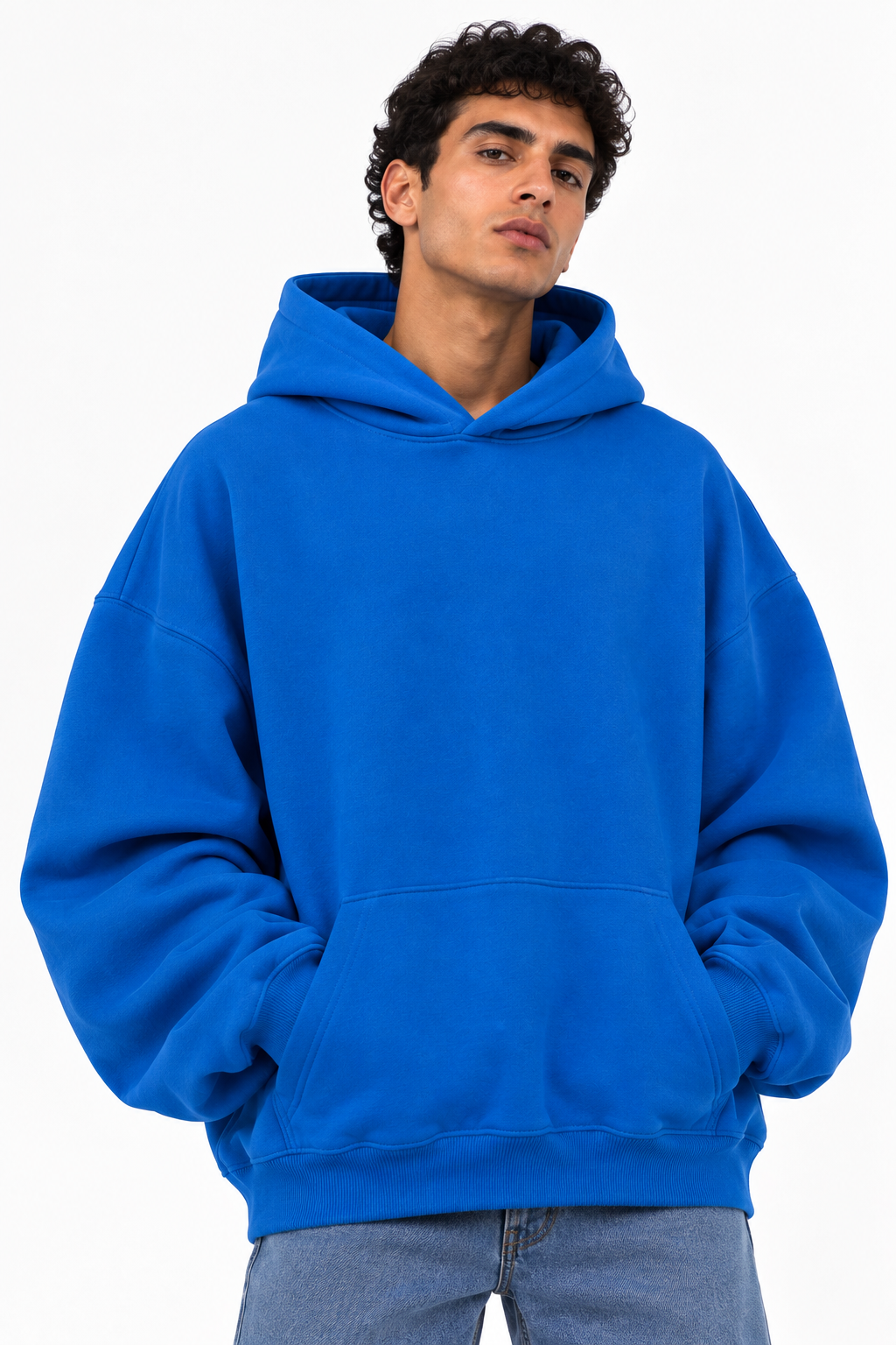 Royal Blue Oversized Hoodie