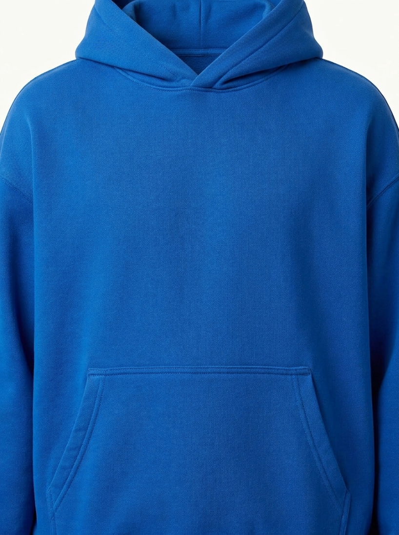 Royal Blue Oversized Hoodie