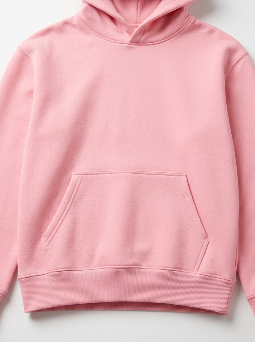 Pink Oversized Hoodie