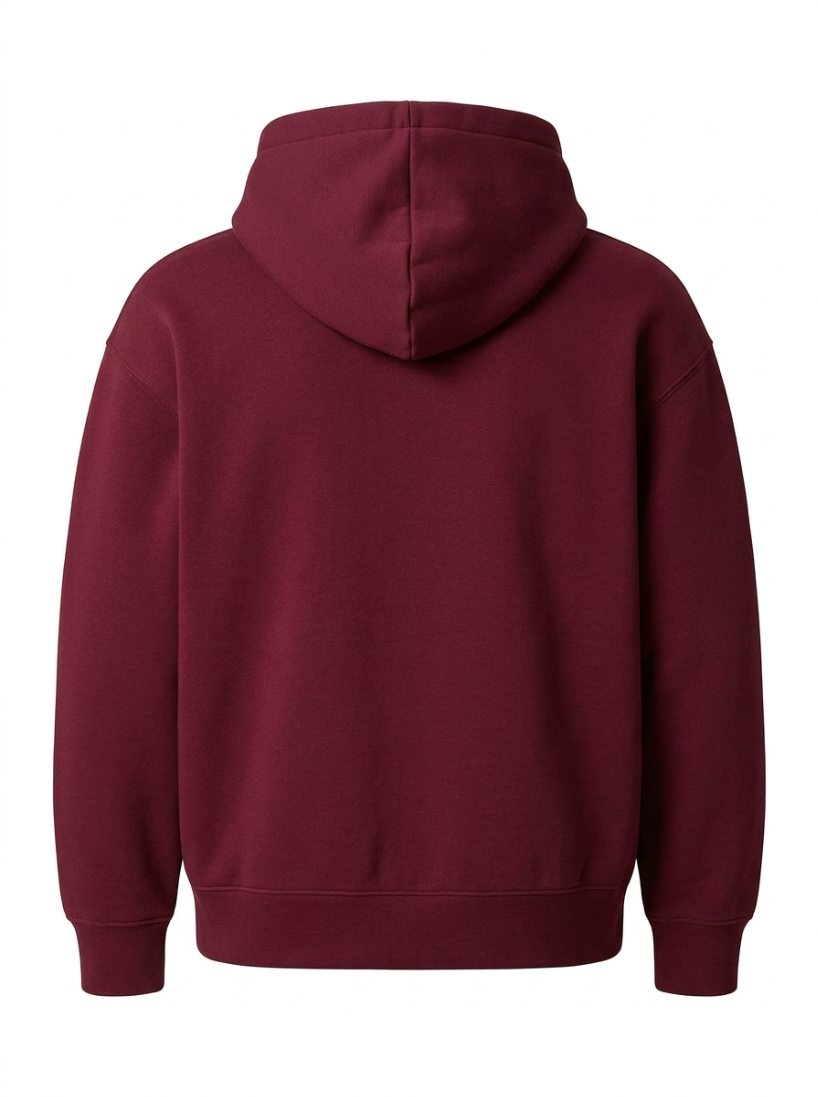 Burgundy Oversized Hoodie