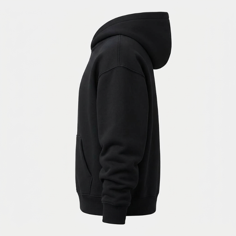 Black Oversized Hoodie