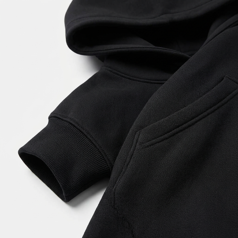 Black Oversized Hoodie