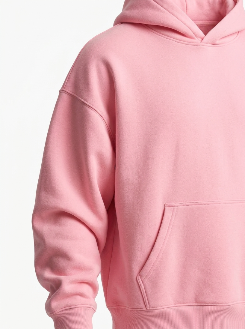 Pink Oversized Hoodie