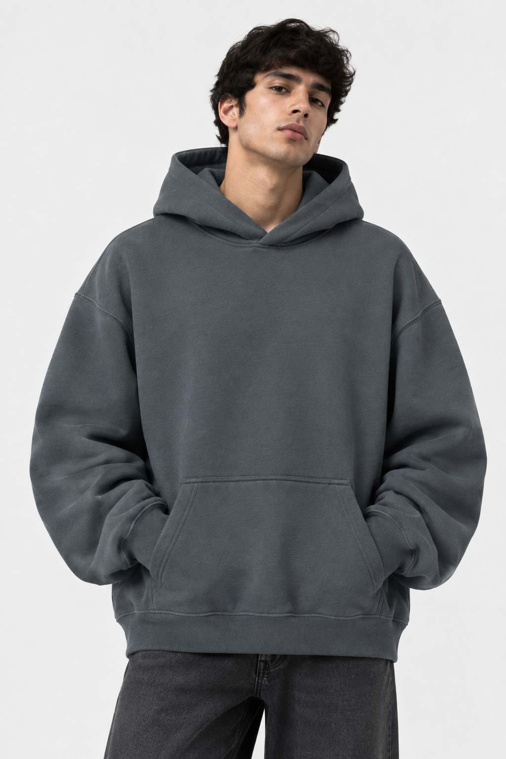 Steel Oversized Hoodie